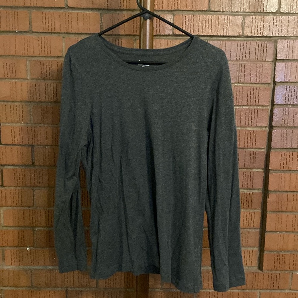 Dress Barn Heather Gray Tee